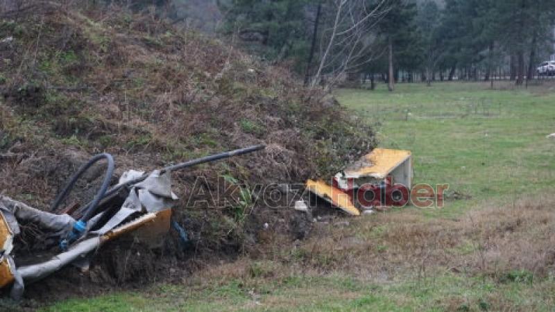 Taşburun da Heyelan