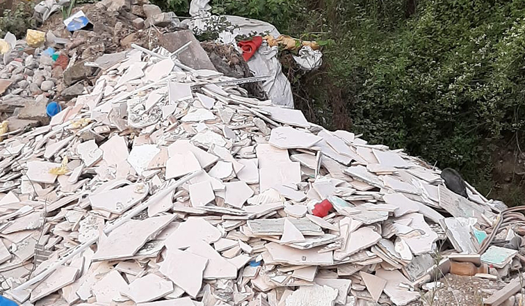 Taşburun'da tepki çeken görüntü