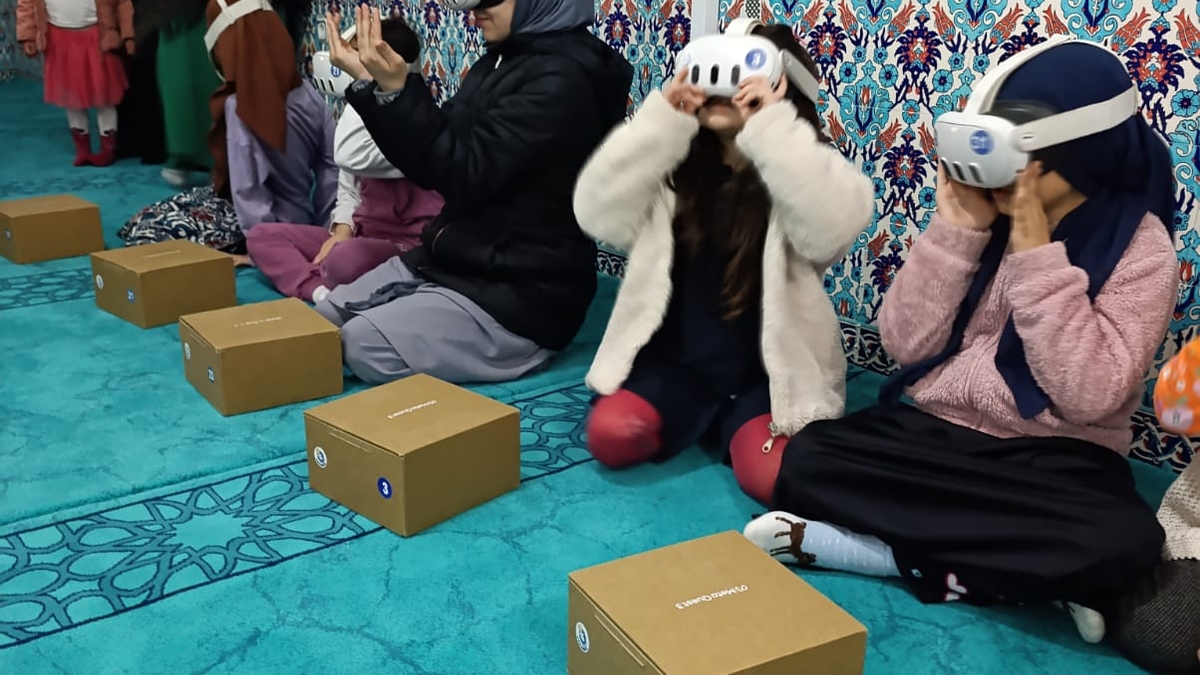 Taşburun Şehitali Camii çocuklara özel etkinlik