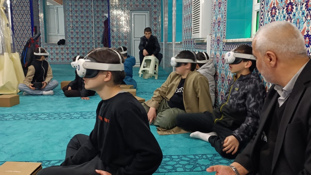 Taşburun Şehitali Camii çocuklara özel etkinlik