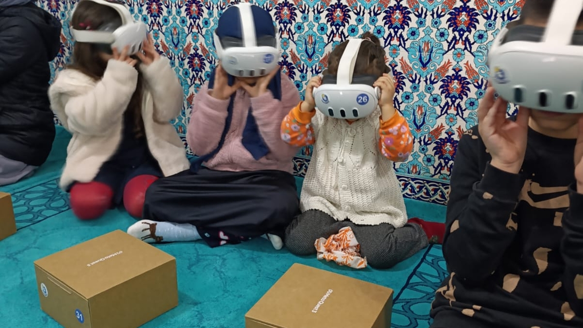 Taşburun Şehitali Camii çocuklara özel etkinlik