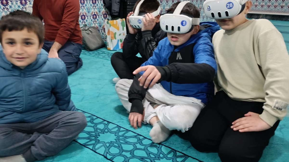 Taşburun Şehitali Camii çocuklara özel etkinlik