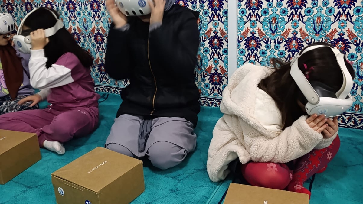 Taşburun Şehitali Camii çocuklara özel etkinlik