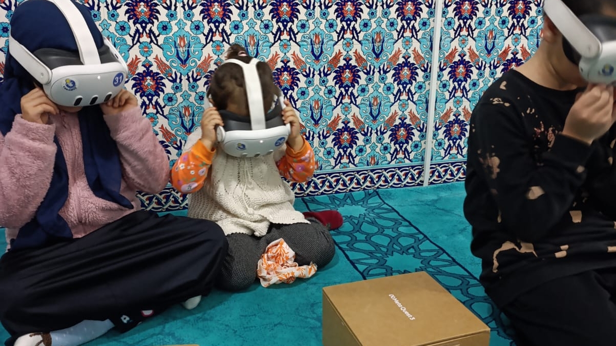 Taşburun Şehitali Camii çocuklara özel etkinlik