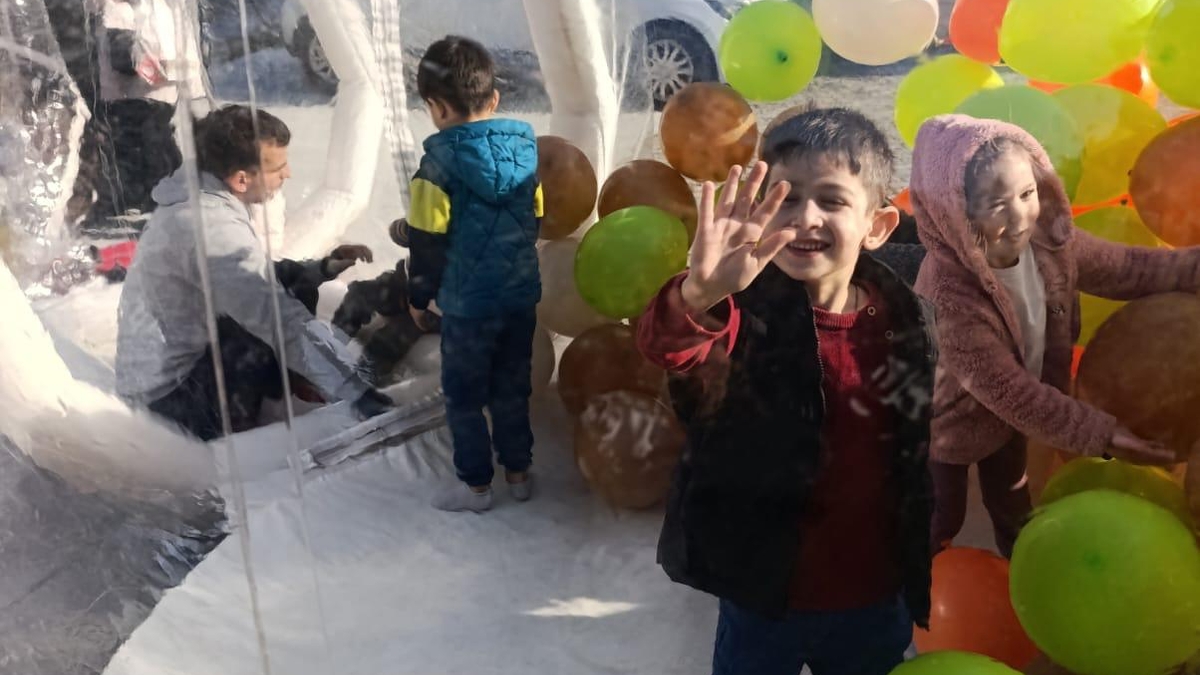 Taşburun Şehitali Camii Kur’an Kursu öğrencileri doyasıya eğlendi