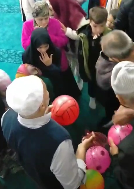 Taşburun Şehitali Camii’nde Berat Kandili coşkusu