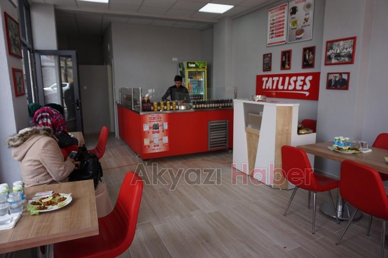 TATLISES ÇİĞKÖFTE AÇILDI