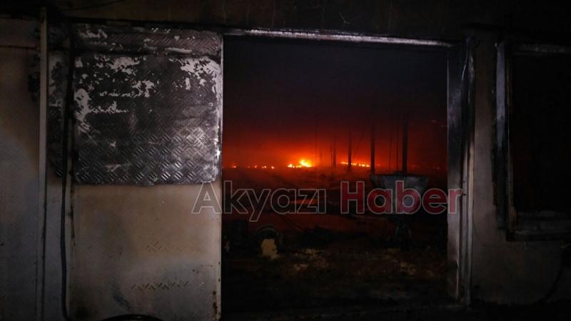  Tavuk Çiftliğinde Yangın