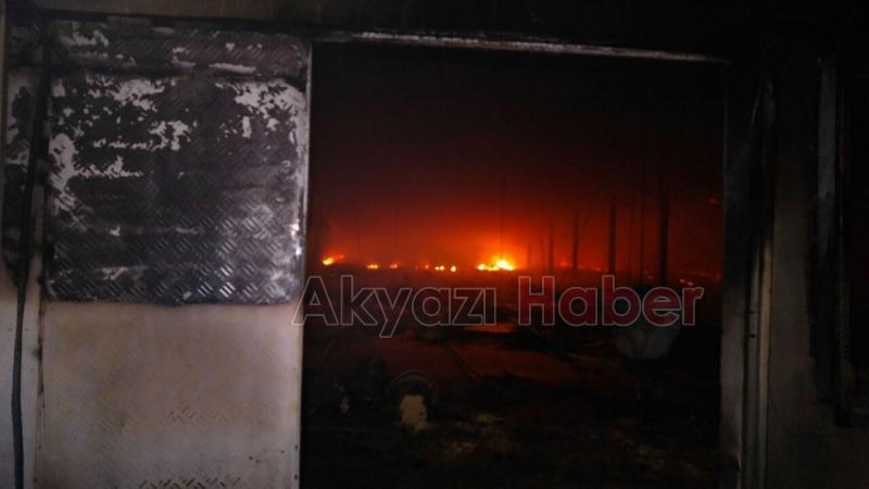  Tavuk Çiftliğinde Yangın