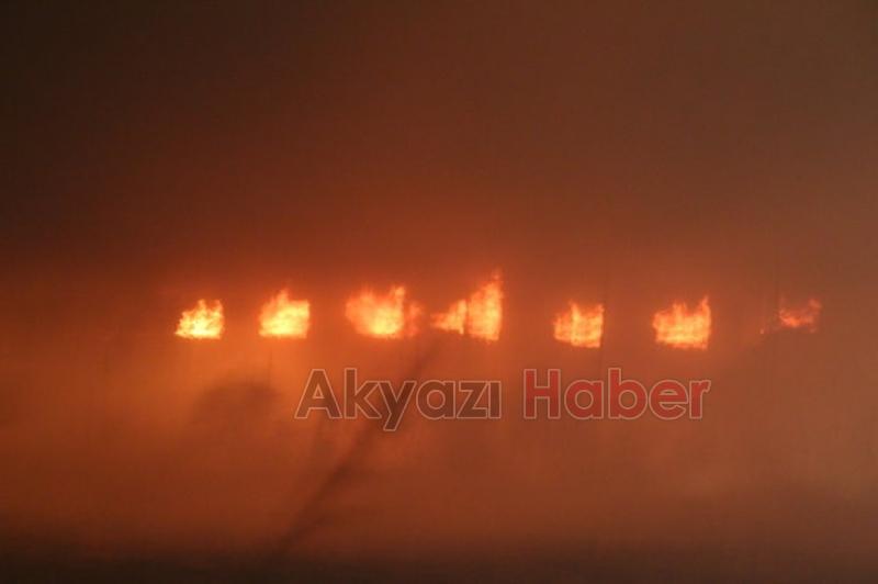  Tavuk Çiftliğinde Yangın