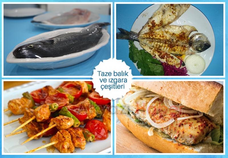 Taze Balık Çeşitleri Oltada Yenir