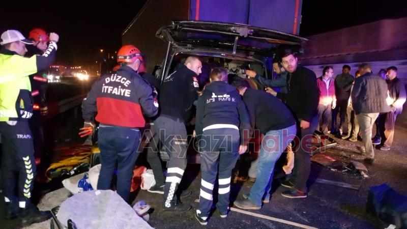 Taziye yolunda katliam gibi kaza 