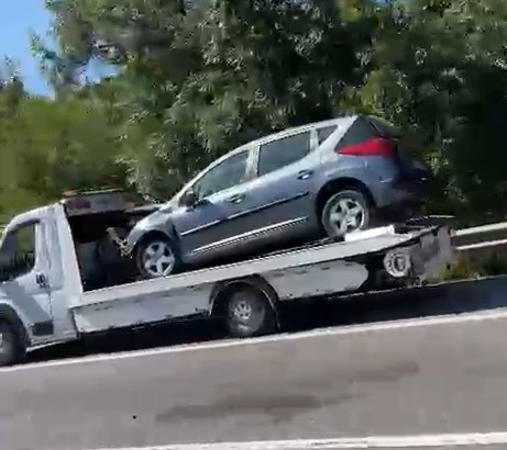 TEM Otoyolu’nda feci kaza