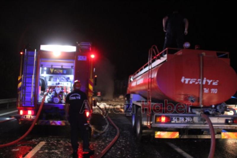 TEM OTOYOLUNDA KAZA 2 ölü