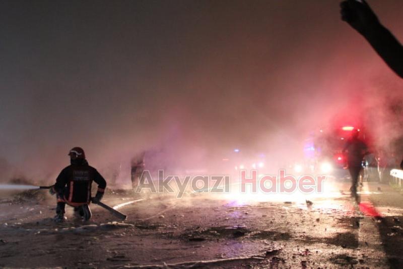 TEM OTOYOLUNDA KAZA 2 ölü