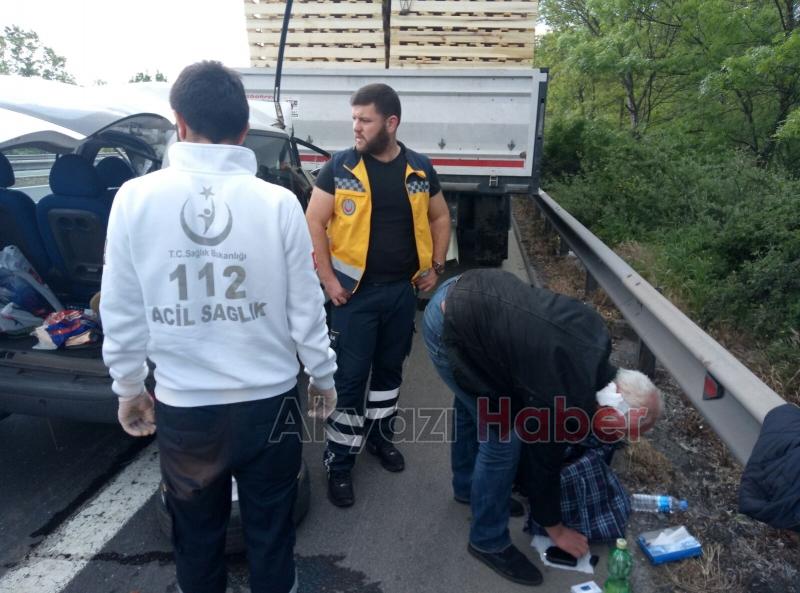 TEM OTOYOLU’NDA KAZA