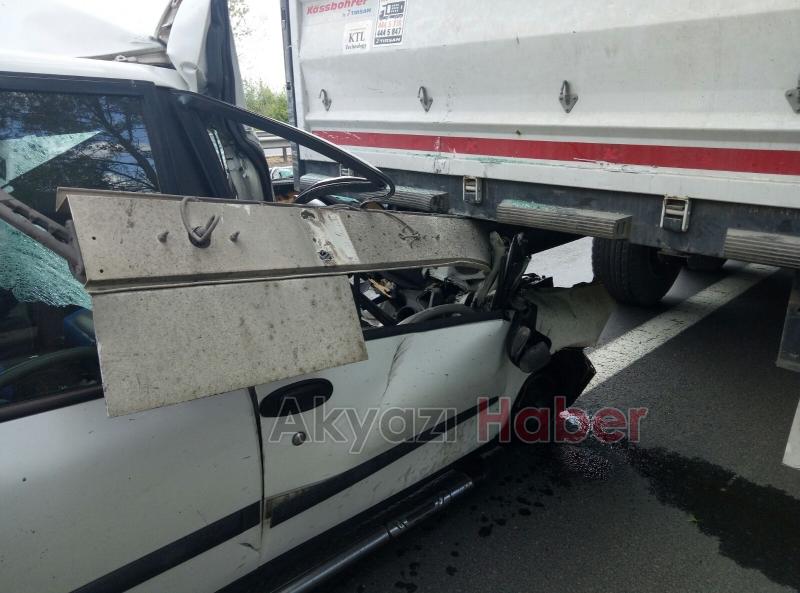 TEM OTOYOLU’NDA KAZA