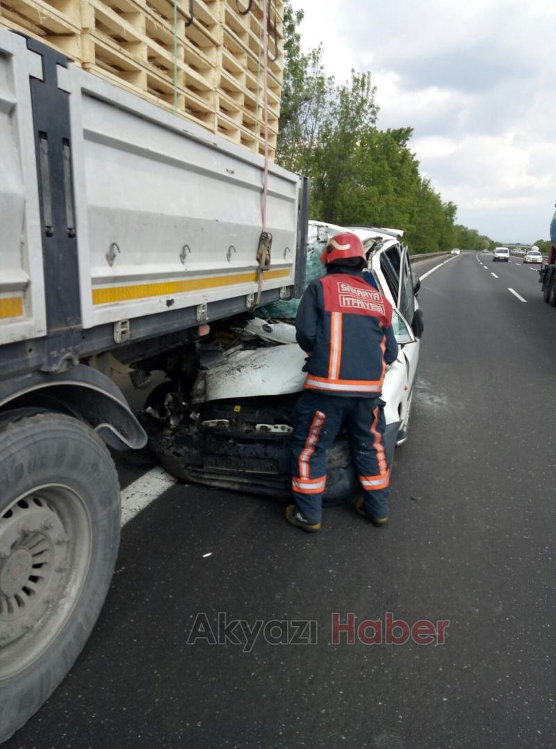 TEM OTOYOLU’NDA KAZA