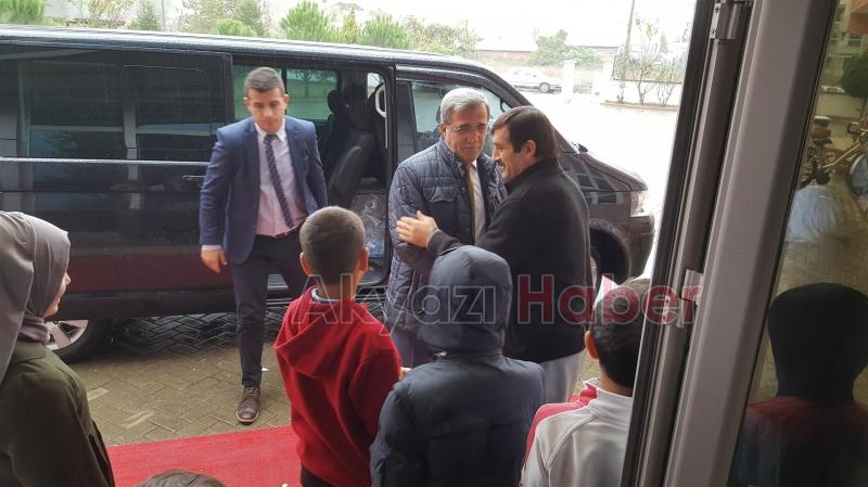 TEOG SINAVINA GİRECEK ÖĞRENCİLERE BAŞKANDAN ZİYARET