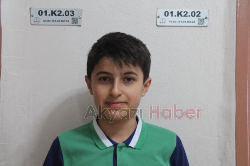 TEOG Türkiye birincisi Akyazı dan