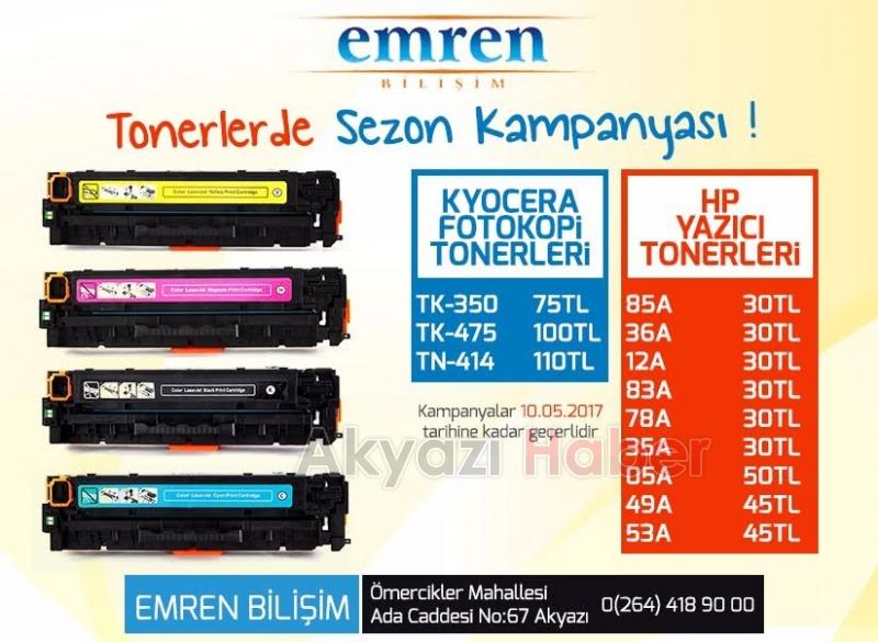 TONER KAMPANYASI