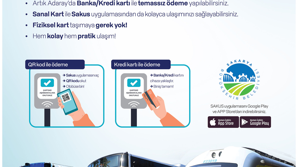 Toplu taşımada dijital ödeme dönemi