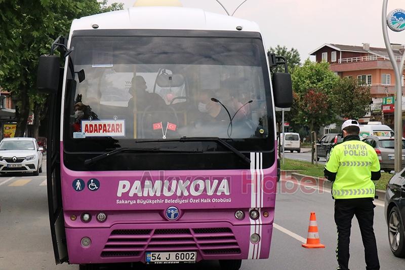 Toplu taşımaya sıkı denetim