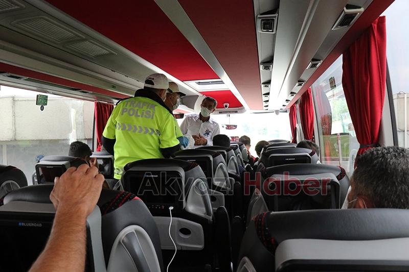 Toplu taşımaya sıkı denetim