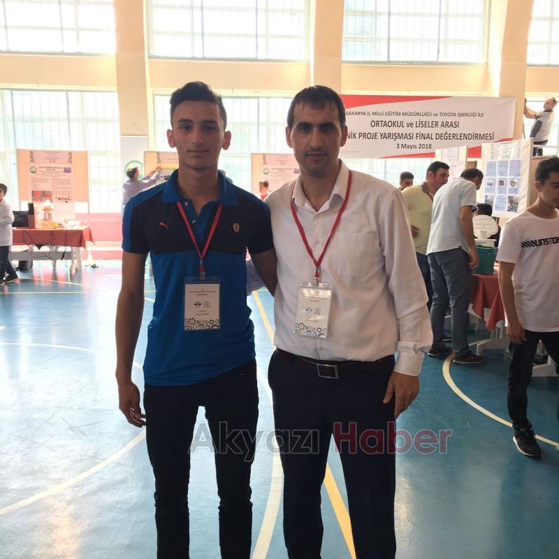 Toyota Liseler Arası Marmara Bölge Yarışmasında Akyazılı öğrenci Finale Kaldı