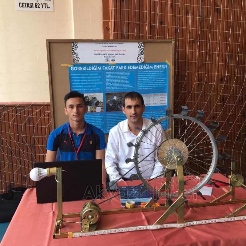 Toyota Liseler Arası Marmara Bölge Yarışmasında Akyazılı öğrenci Finale Kaldı
