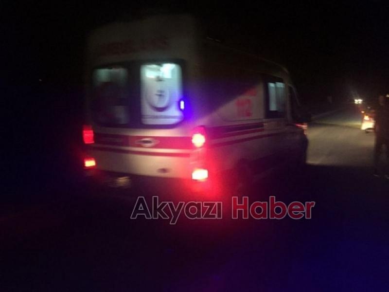 Trafik Kazasında biri Bebek 2 kişi yaralandı