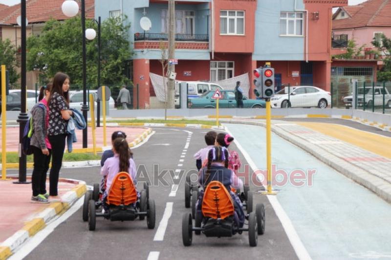 Trafik Park Törenle Açıldı