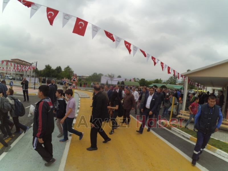 Trafik Park Törenle Açıldı