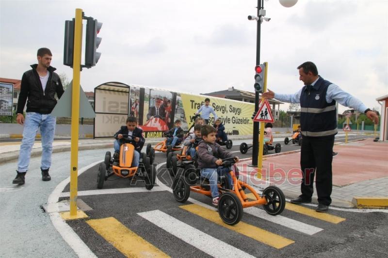 TRAFİK PARKTA EĞİTİMLER DEVAM EDİYOR
