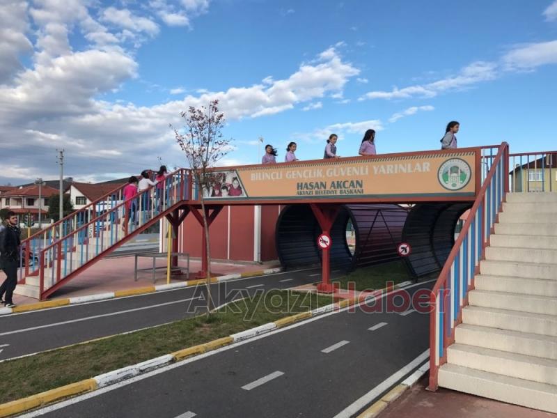 TRAFİK PARKTA EĞİTİMLER DEVAM EDİYOR