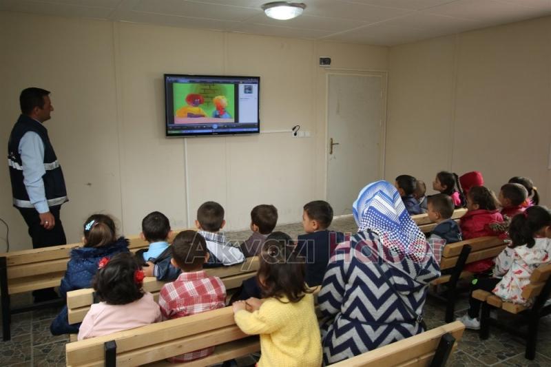 TRAFİK PARKTA EĞİTİMLER DEVAM EDİYOR