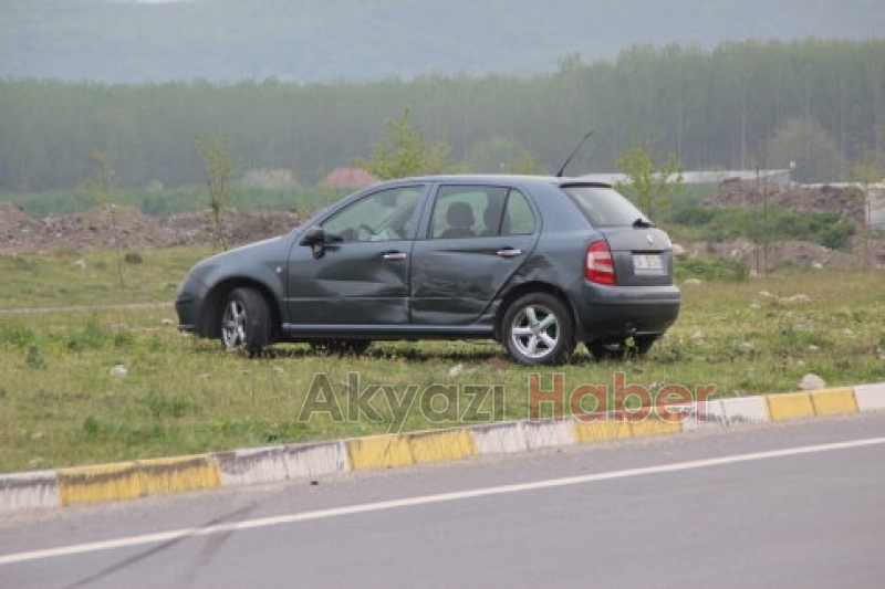 Trafik Kazasına Karışan Dodge Kamyon Kaçtı