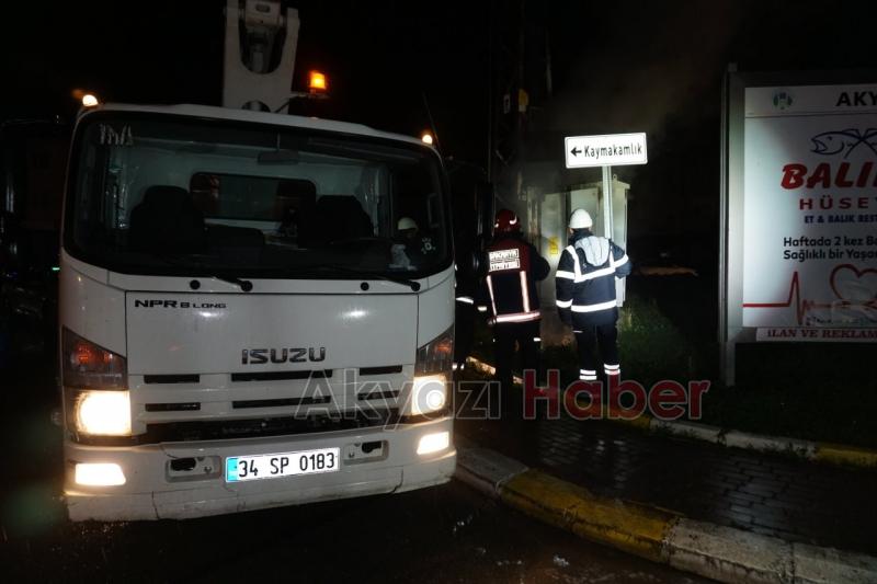 Trafo Yangını Korkuttu