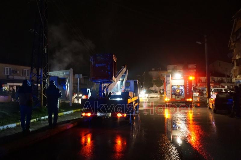 Trafo Yangını Korkuttu