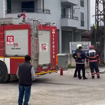 Trafoda yangın çıktı