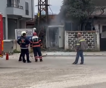 Trafoda yangın çıktı