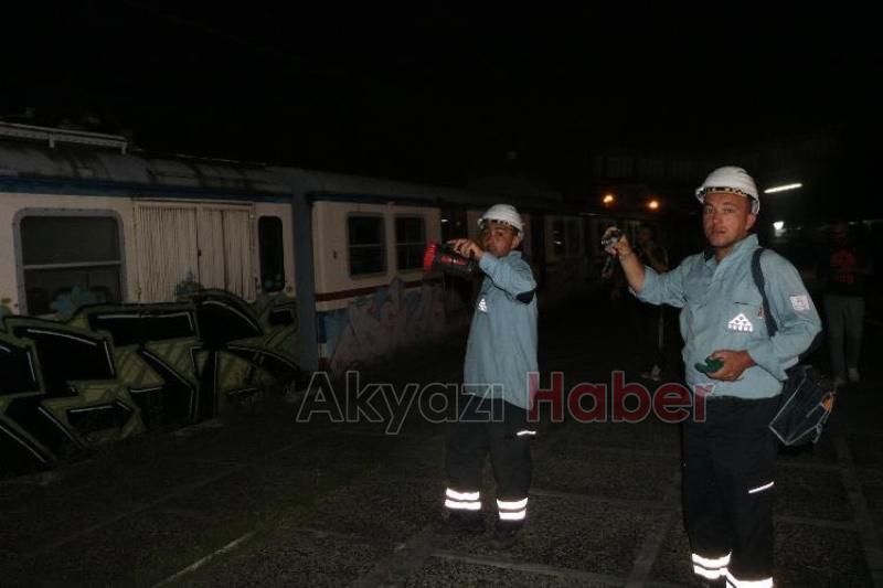 Tren Garında Feci Kaza