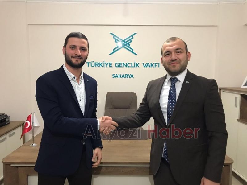 Türkiye Gençlik Vakfı (TÜGVA) Akyazı İlçe Temsilciliğine Atahan Ahmet Tekir atandı