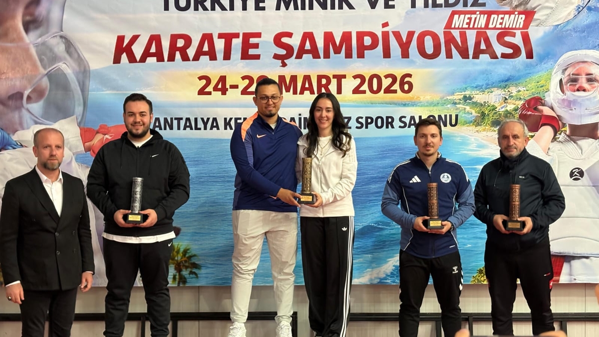 Türkiye Şampiyonasından 3 Altın 2 Gümüş madalya 