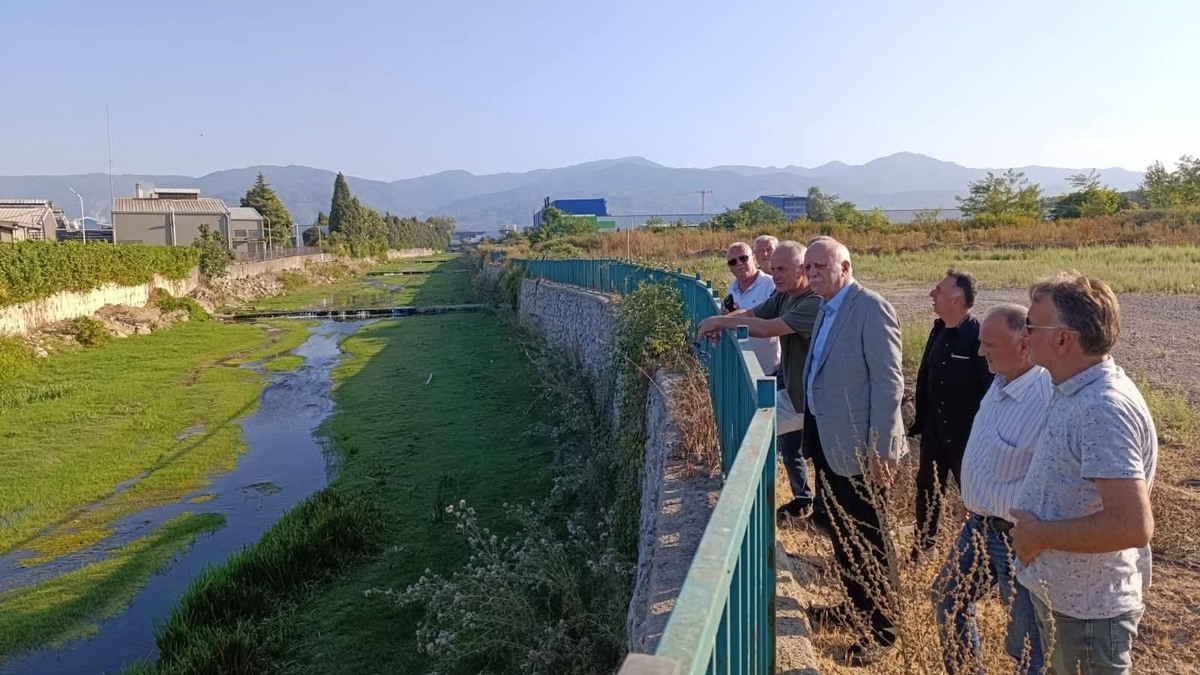 TZOB Başkanı Bayraktar'dan Küçücek Deresi'nde inceleme