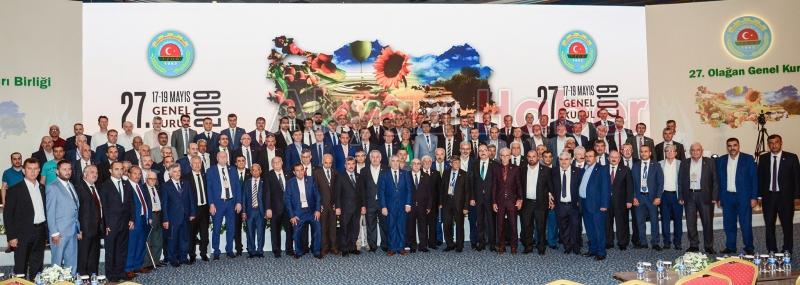 TZOB da Bayraktar yönetimi güven tazeledi