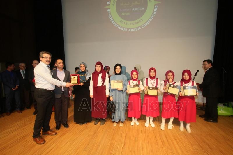 ULUSLARARASI 9. ARAPÇA YARIŞMALARI AKYAZI’DA YAPILDI