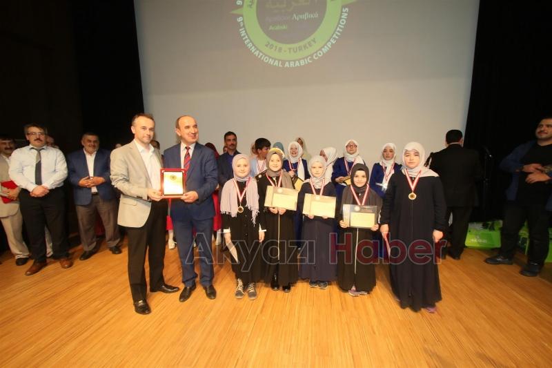 ULUSLARARASI 9. ARAPÇA YARIŞMALARI AKYAZI’DA YAPILDI