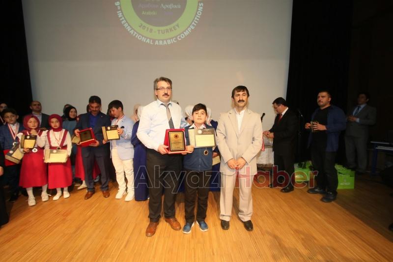 ULUSLARARASI 9. ARAPÇA YARIŞMALARI AKYAZI’DA YAPILDI