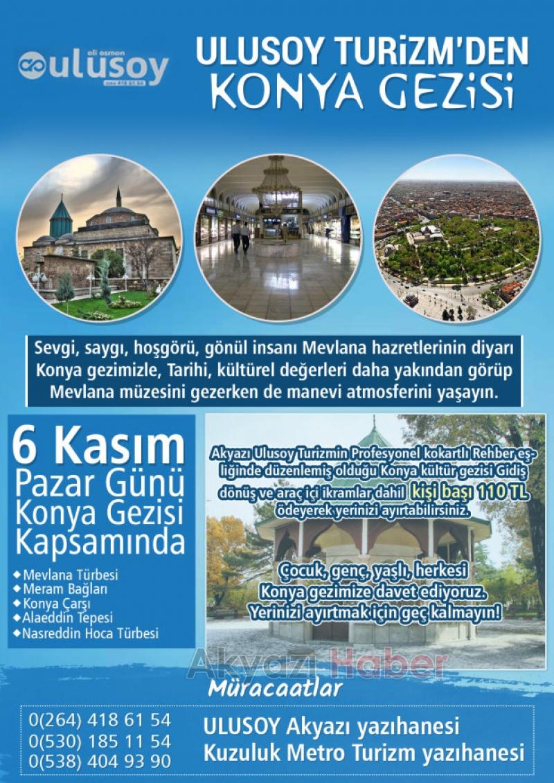 Ulusoy Turizm'den Konya Gezisi